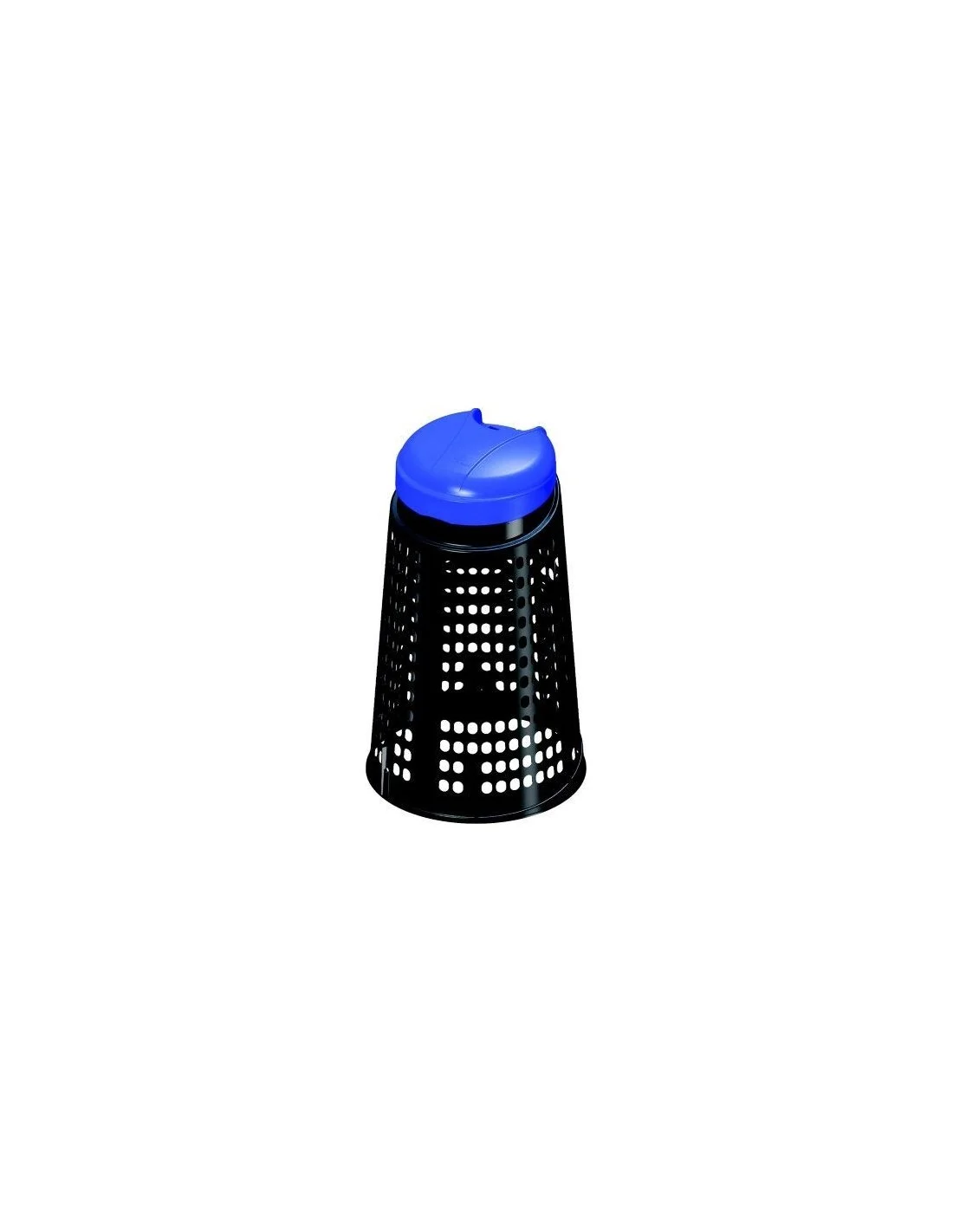 TRESPOLO GRIGLIA CON COPERCHIO BLU LT. 110