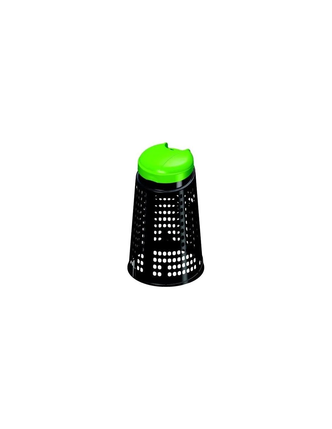 TRESPOLO GRIGLIA CON COPERCHIO VERDE LT. 110
