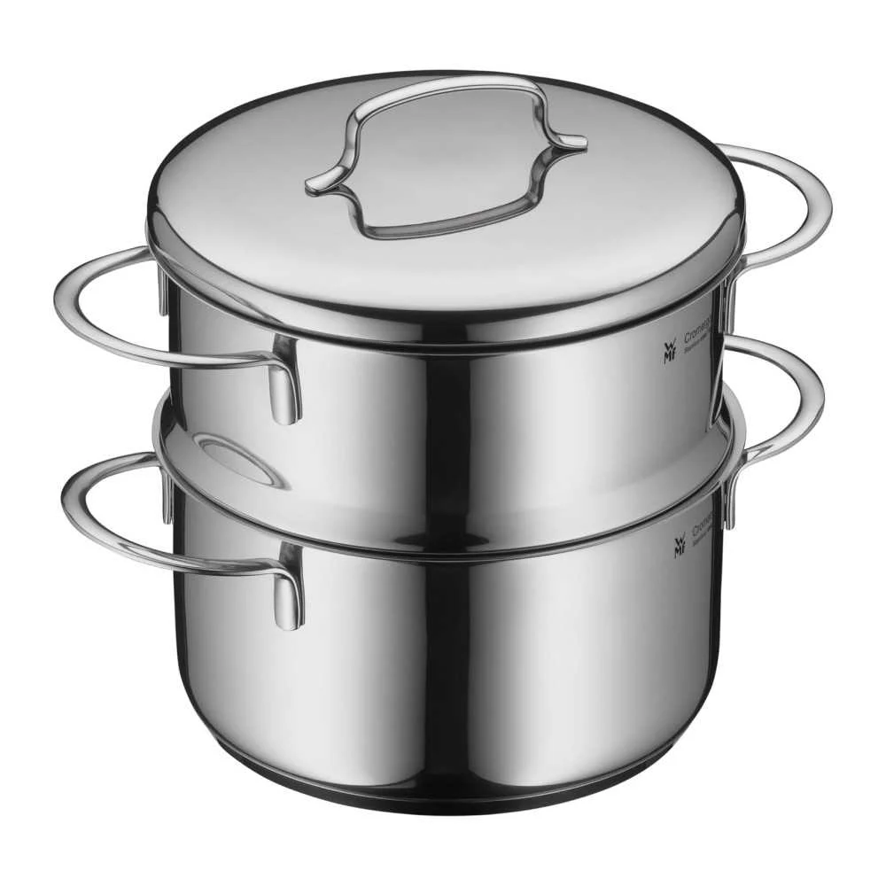 Vaporiera WMF 16 cm 1,5L con coperchio e cestello – Cottura sana e naturale