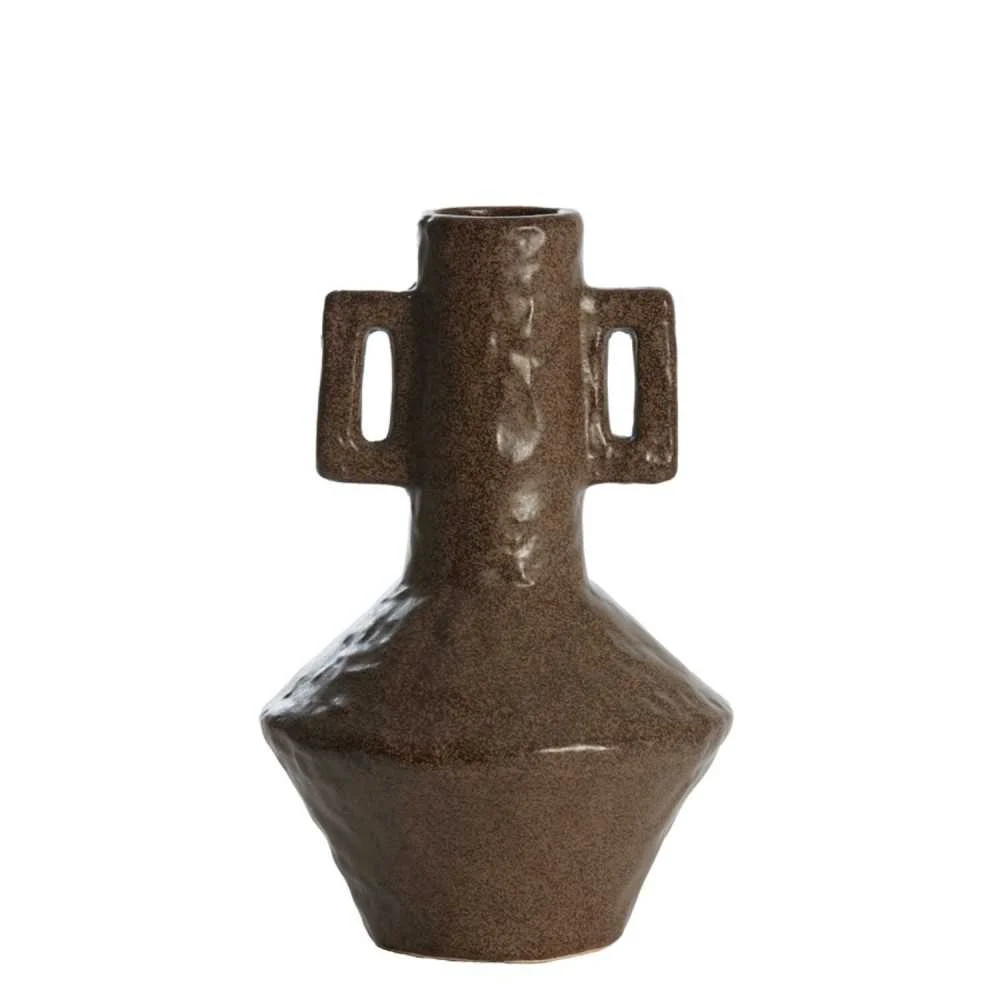 Vaso decorativo in ceramica TICINO Ø 19 x 30 cm – design Coffee Bean