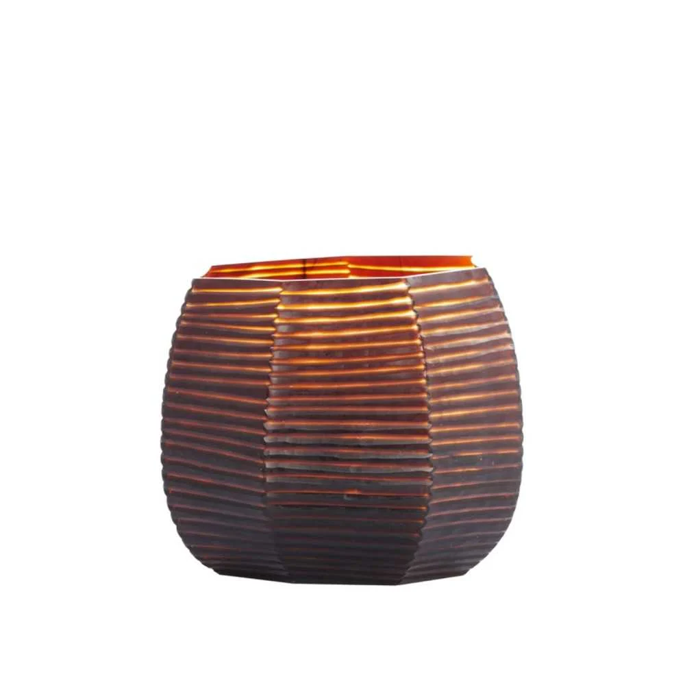 Vaso Decorativo in Vetro Soffiato Maeva Ø25x27 cm