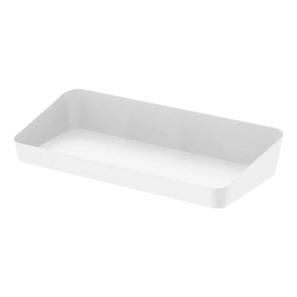Vassoio Accessori "Amenity" Bianco 30x13x5 cm – Organizer Capiente e Versatile