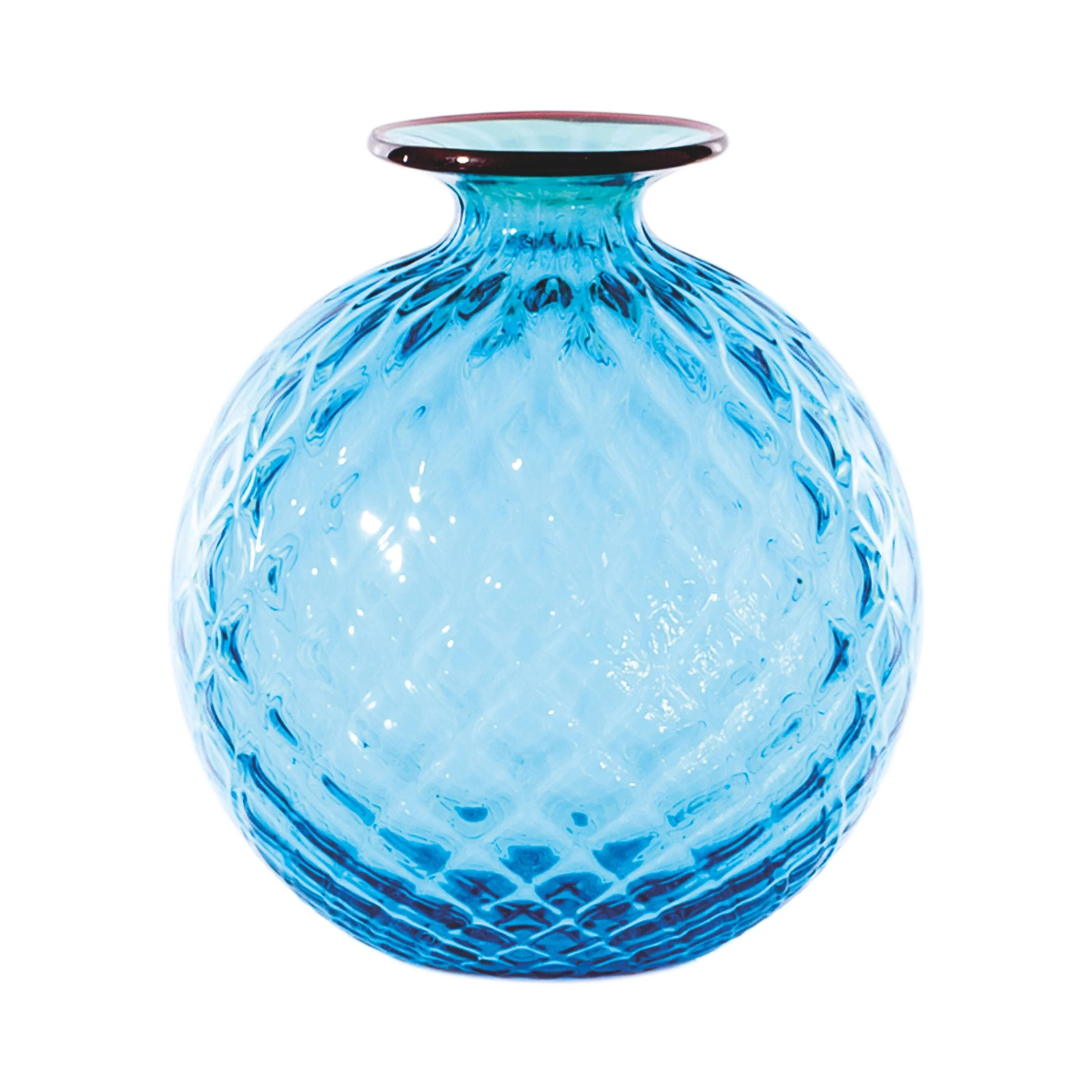 Vaso in Vetro di Murano MONOFIORE BALLOTON di Venini