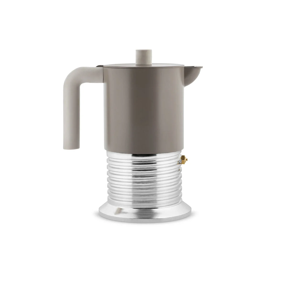 vite-caffettiera-warm-grey-pm01-6-wg-alessi-1.webp Alessi Caffettiera Vite Warm Grey 6 Tazze