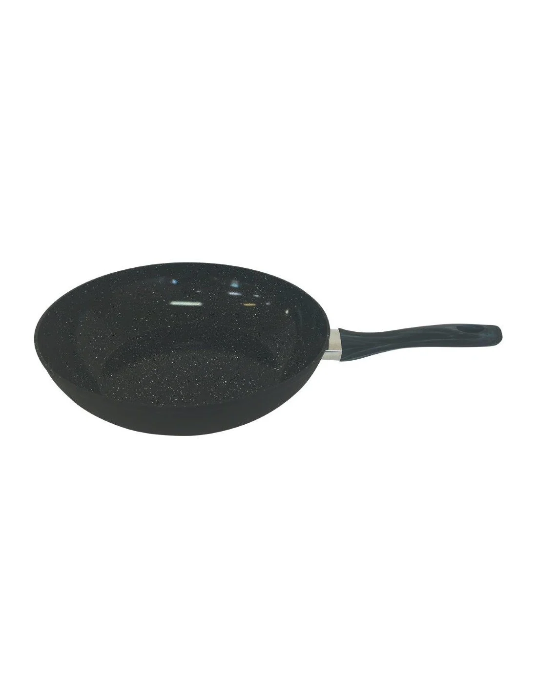 WOK 30 FORGIATO NERO RUVIDO INT.MARMO M/SOFT TOUCH