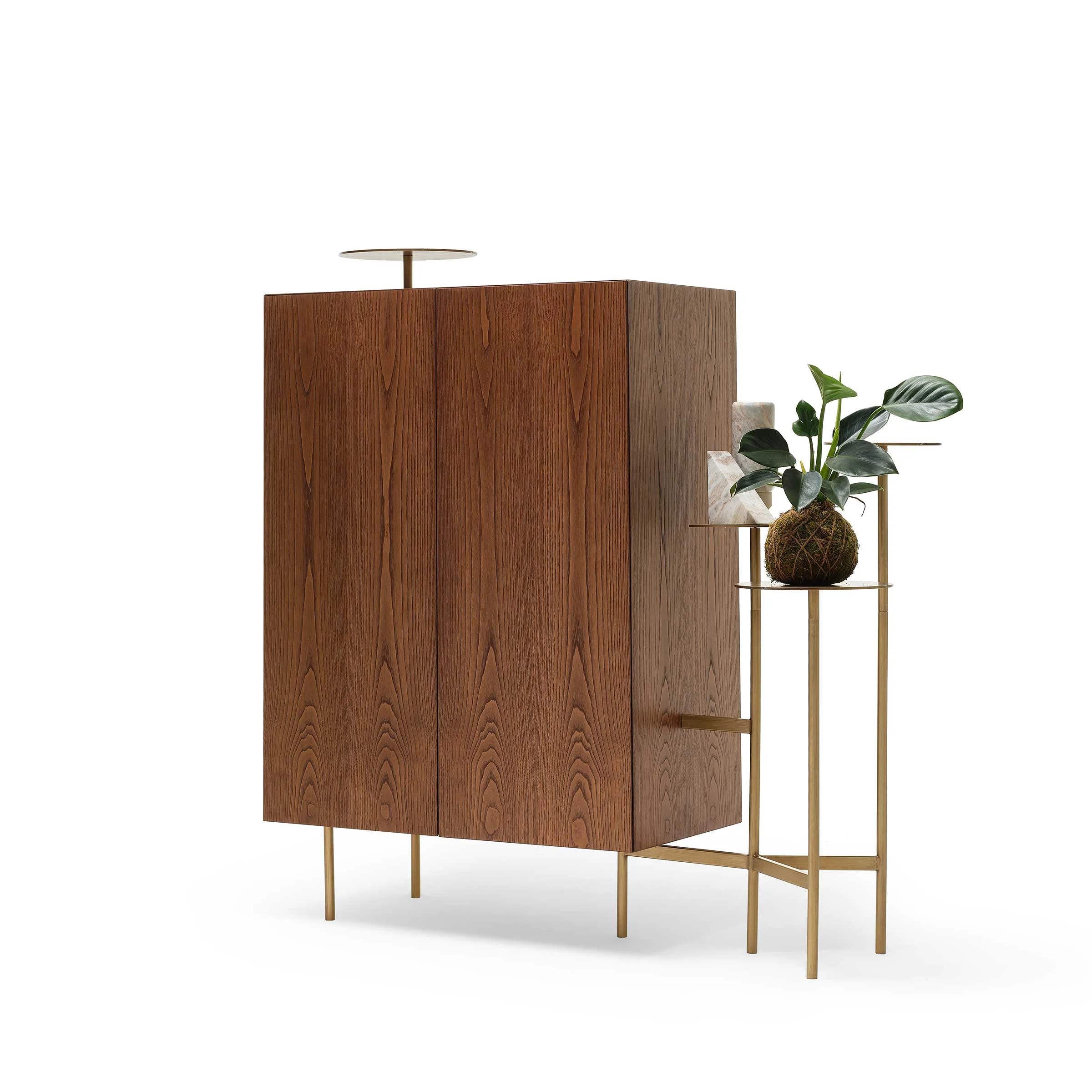 Mobile Contenitore Placcato Rovere IKEBANA MADIA di Uto Balmoral per Mogg